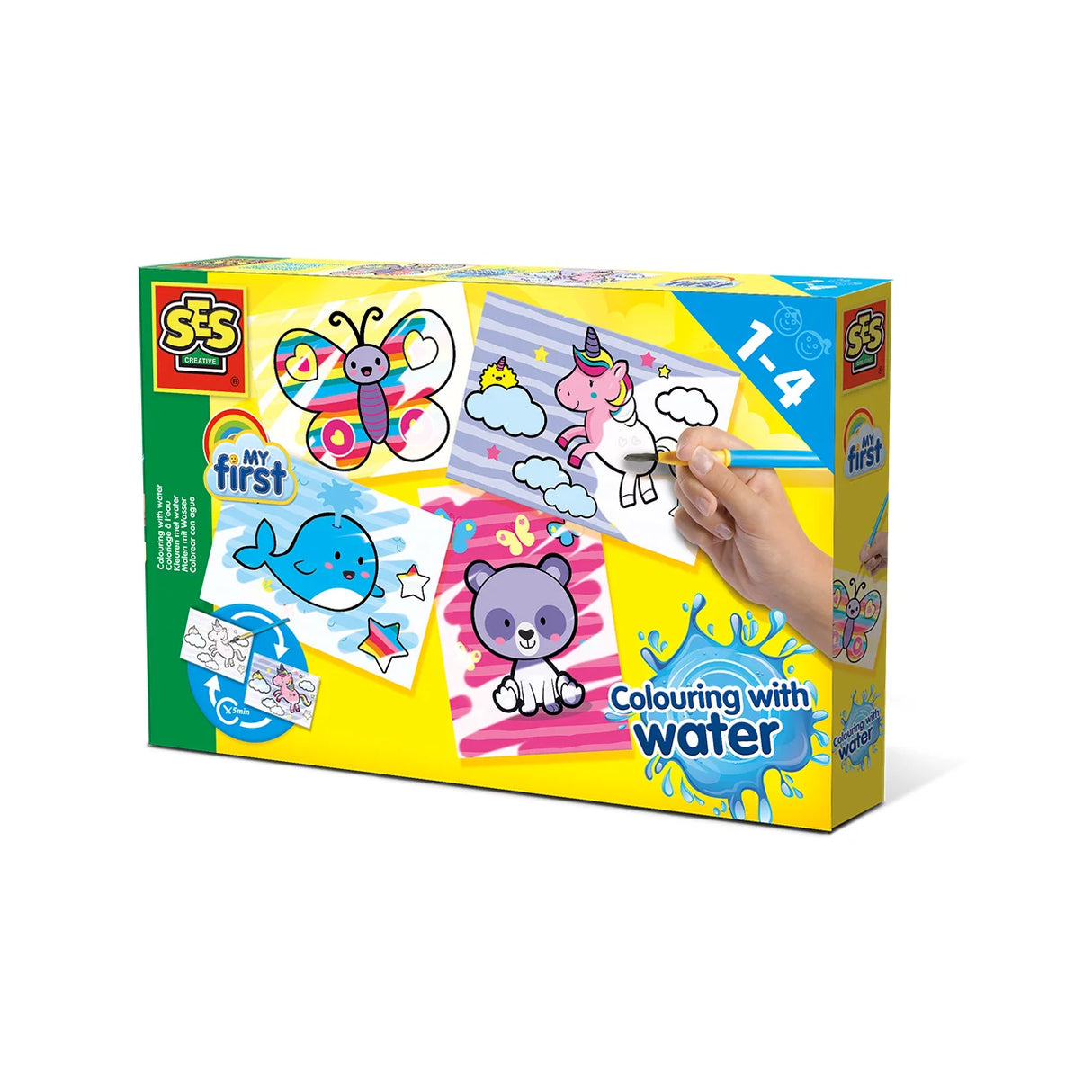 SES Creative - My first - Farv med vand - Fantasidyr