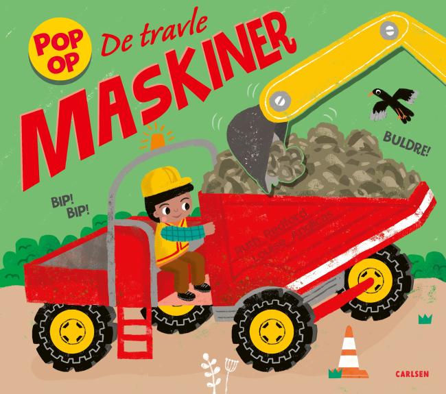 De travle maskiner - Pop op bog
