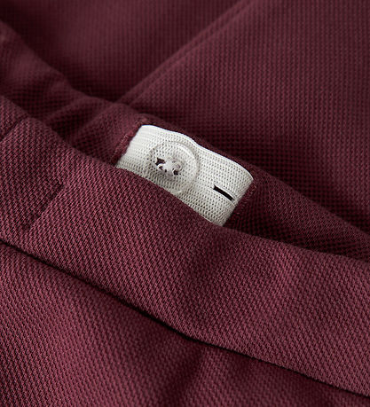 Name It - nmfrivea wide bukser burgundy