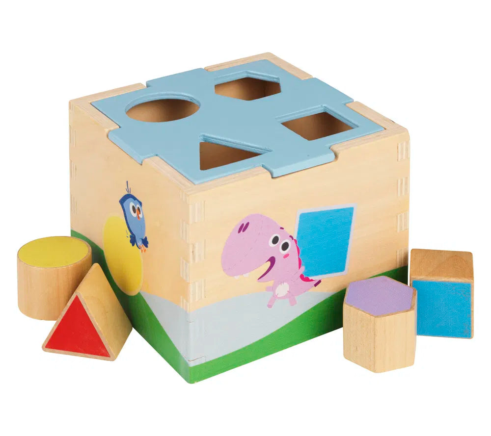 DR Minisjang Børste puttekasse i træ