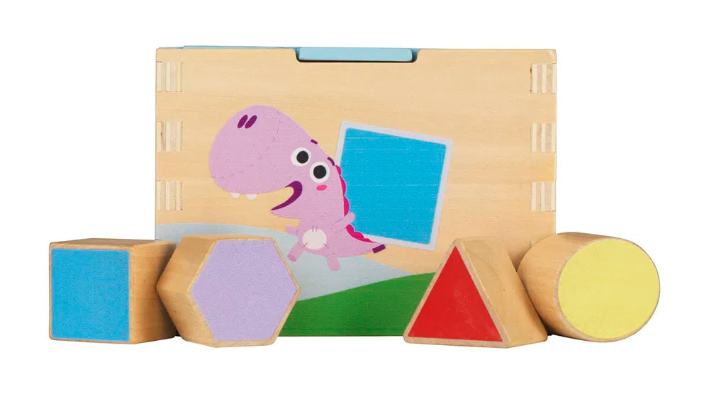 DR Minisjang Børste puttekasse i træ