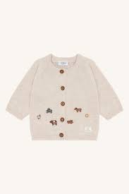 HCCall knit Sand med dyr 35161
