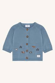 HCCall knit blå med dyr 35161