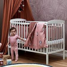 Basson tremmeseng - Hvid