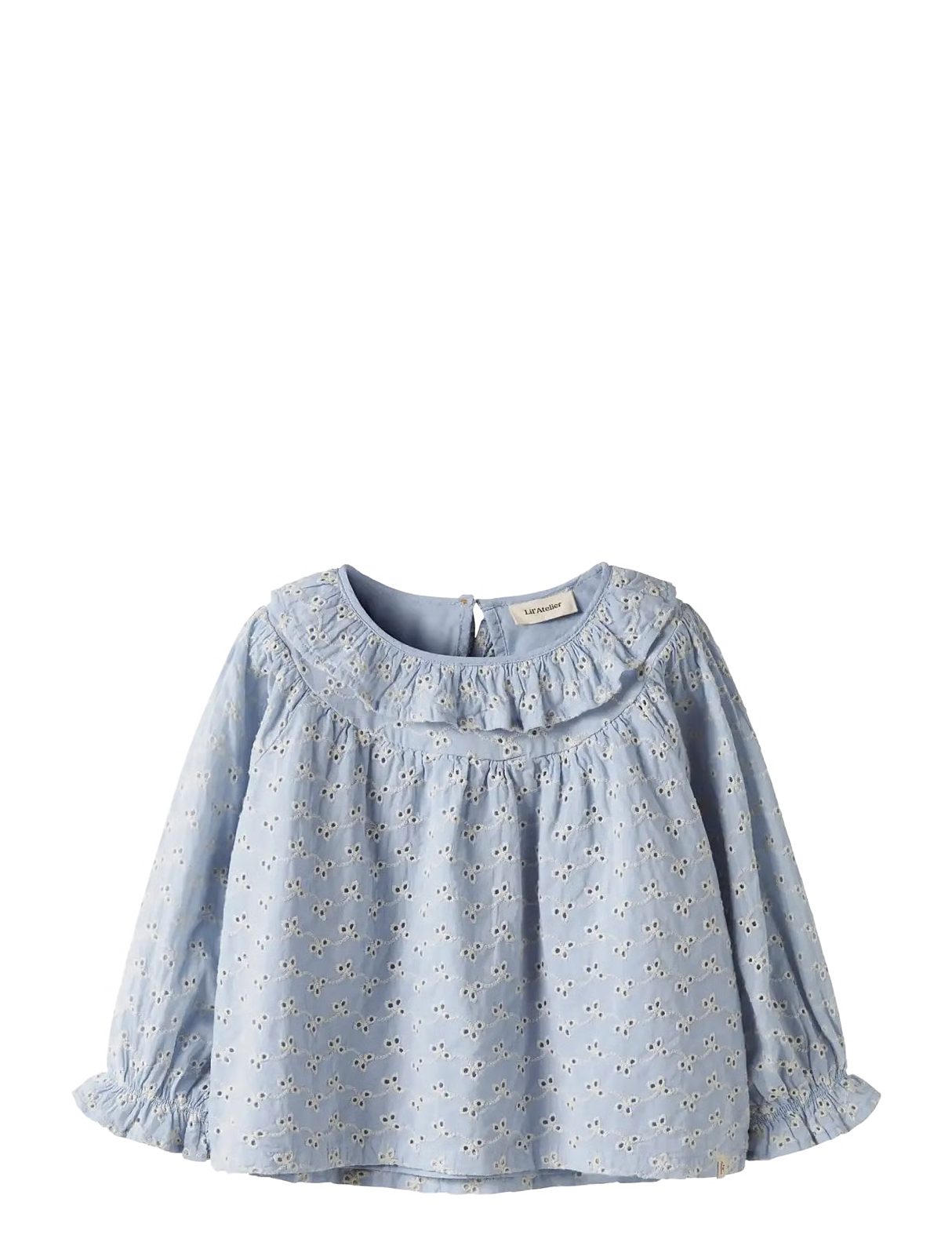 Lil´Atelier - NMFTESSIE LS LOOSE SHIRT LIL ZEN BLUE