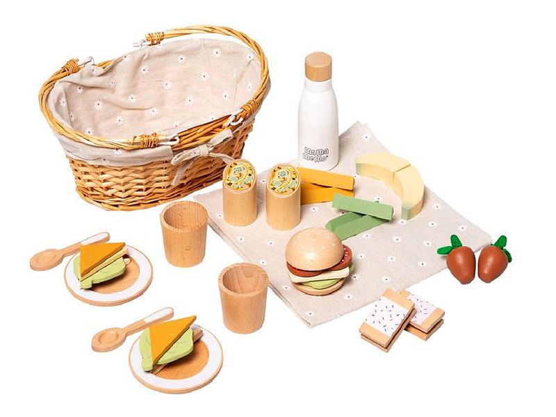 MaMaMeMo Wooden - Picnic Sæt