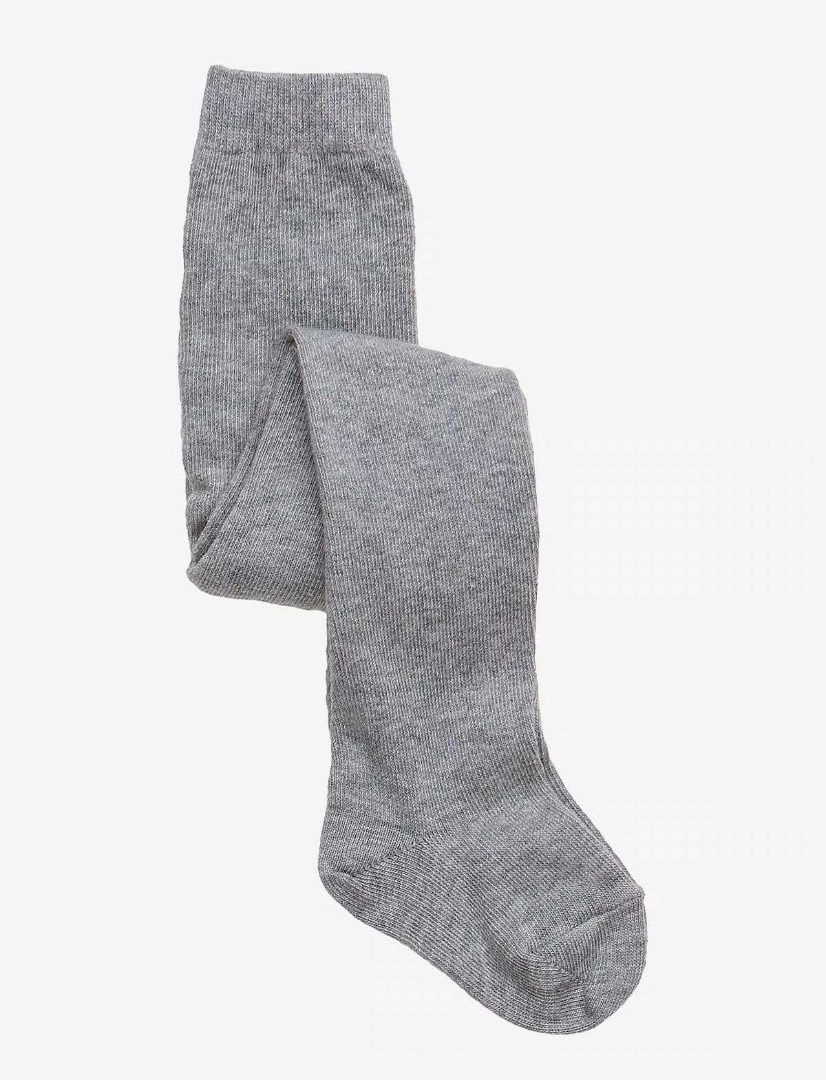 MP 326 Cotton Plain Tights 491 Grey Melange