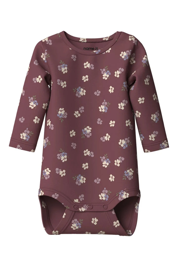 Name It nbfvandora ls body box wild ginger/floral