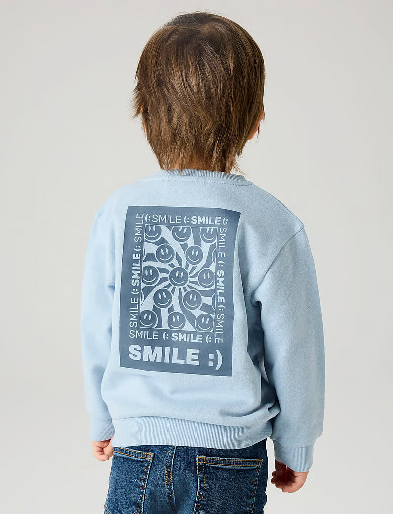 name it NMMDILASSO LS NREG SWE BRU - Sweatshirts