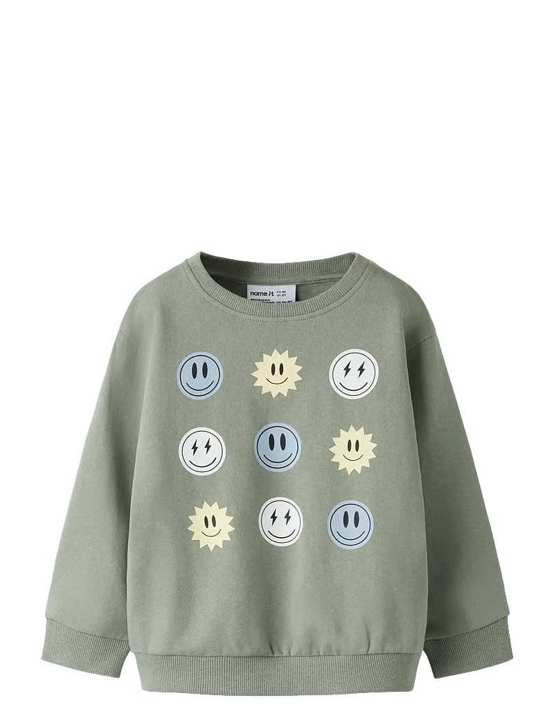 name it NMMDILASSO LS NREG SWE BRU - Sweatshirt