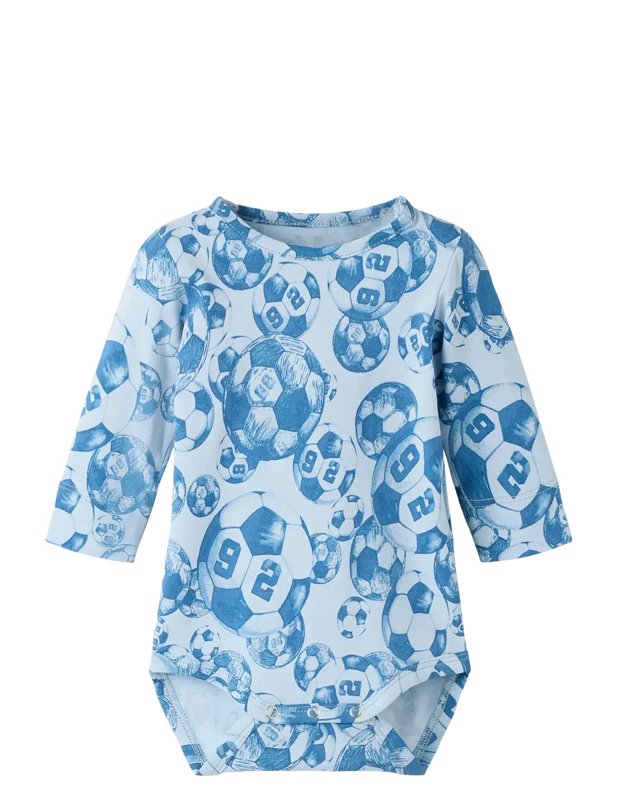 Name it - nbmhootball ls xsl body subdued blue