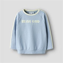 Name It - Blue fog sweat trøje