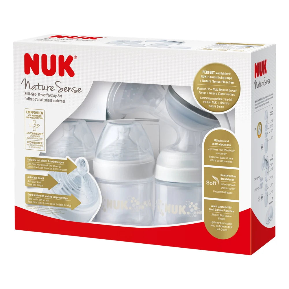 Nuk Nature Sense Still-set (brystpumpe sæt)