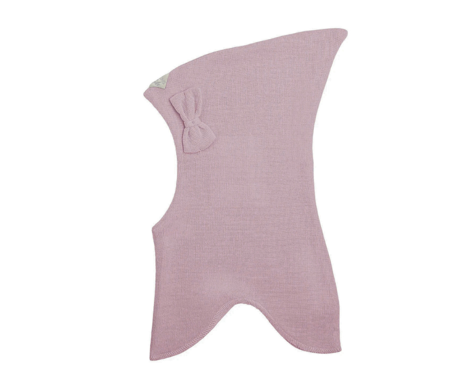 Racing Kids Uld Spids Elefanthue m/Sløjfe Dusty Rose