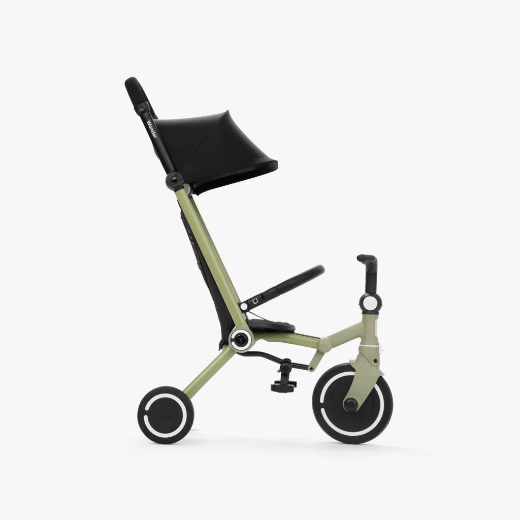 SmarTrike Wonder Olive / Cykelklapvogn