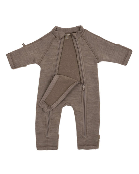 Smallstuff  Heldragt, uld fleece, natur melange