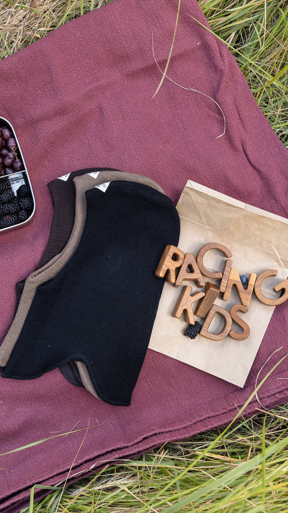 Racing Kids uld rund elefanthue