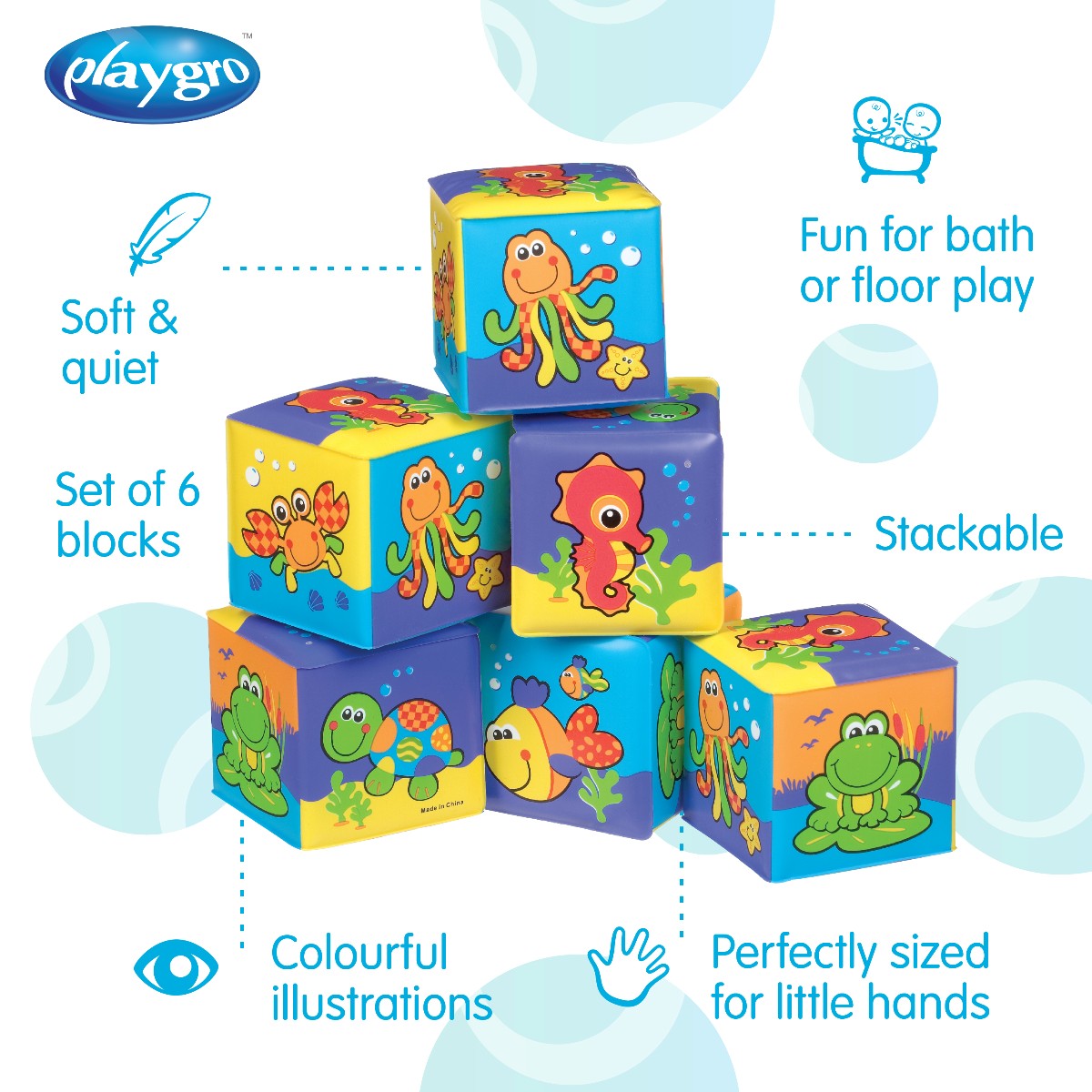 PlayGro My First Soft Blocks