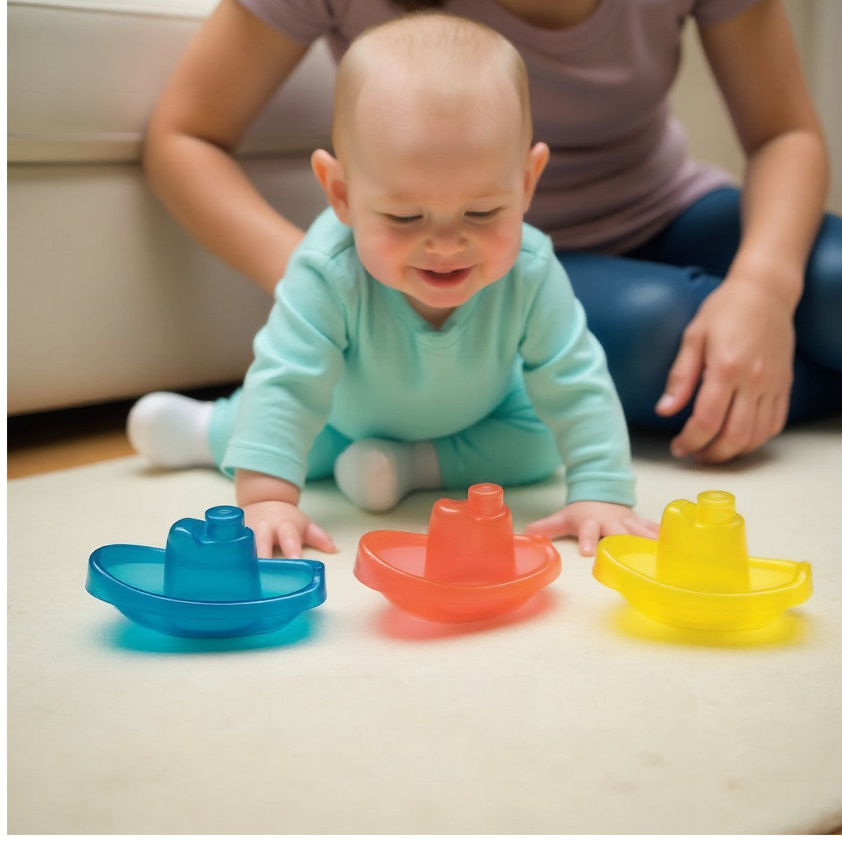 PlayGro Baby skibe, 3 stk