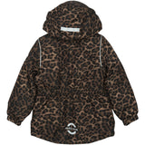 Mikk-Line Vinterjakke "waist AOP" - Leopard