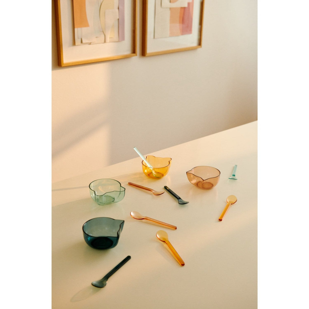 LIEWOOD Indigo Multi Mix Berno Tritan Skål 275 Ml 4-Pak