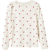 Name It Cloud Dancer Dheart Bluse