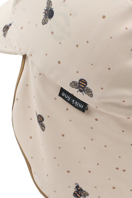 Mikk-Line Bumble Bee AOP Summerhat Long Neck AOP