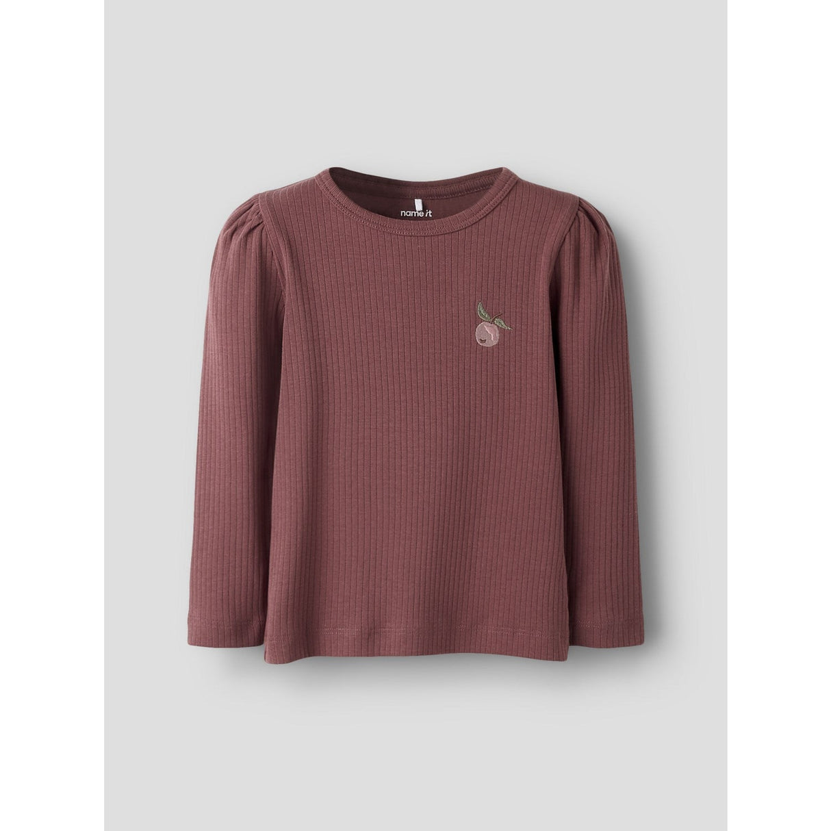 Name It Rose Brown Nmfolika Ls Xsl Top