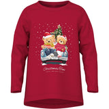 Name It Jester Red Xmas Bunny Nmfvosmas Ls Nreg Top