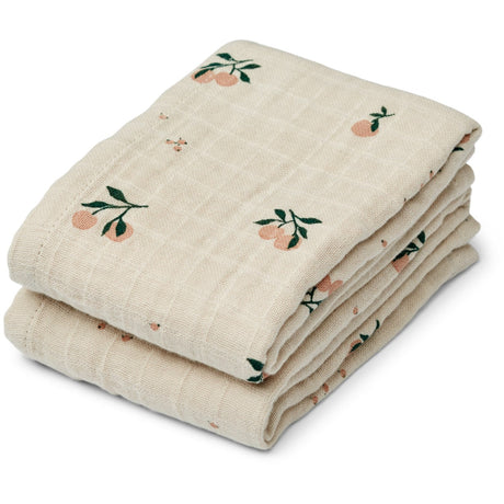 LIEWOOD Peach / Sea Shell Mix Lewis Stofbleer 2-Pak