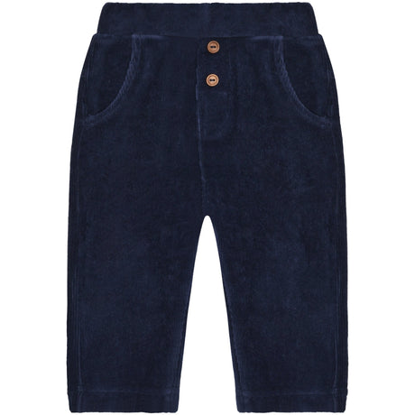 Hust & Claire More Navy Gordon Ottoman