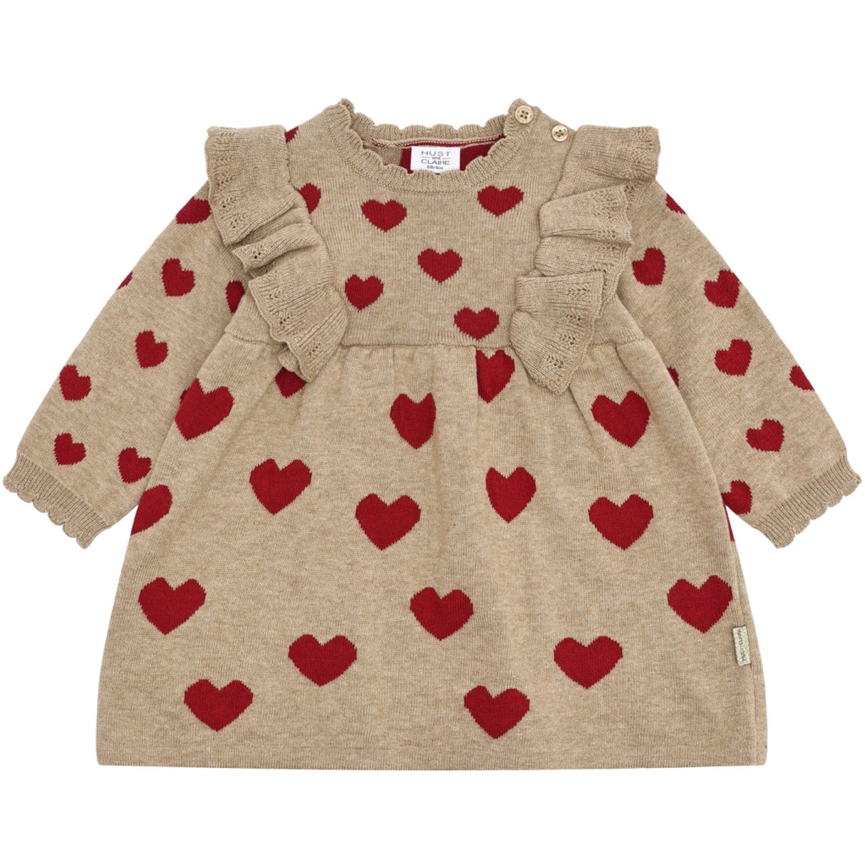 Hust & Claire Biscuit Kristel Heart