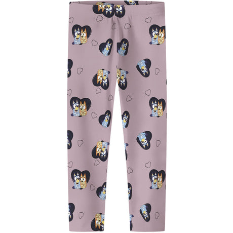 Name It Keepsake Lilac Nmfnessa Bluey Leggings Sky