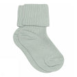 Cotton rib baby socks - Gray Mist