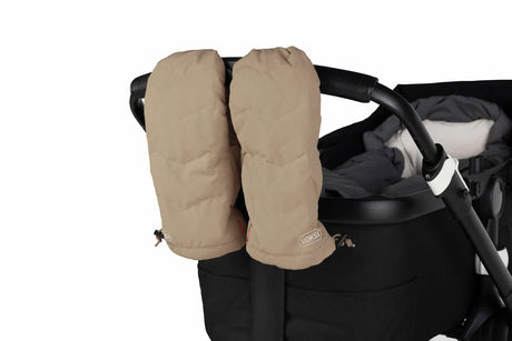 Voksi barnevognshandsker Dark sand