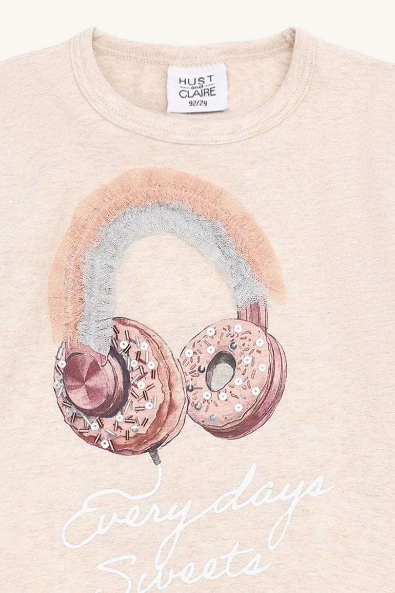 Hust & Claire Alma genser - headphones