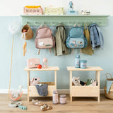 DonebyDeer Blue Madkasse Med Opdeler Tiny Farm