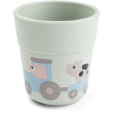 DonebyDeer Green Foodie Spisesæt Med Sugekop Tiny Farm