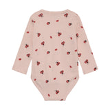 Minymo - Lyserød body med mariehøns 114203