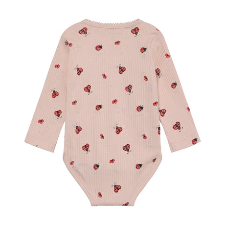Minymo - Lyserød body med mariehøns 114203