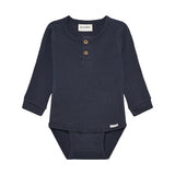 Minymo - Mørkeblå ribbody 114205
