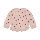 Minymo - Lyserød trøje med mariehøns 114216