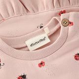 Minymo - Lyserød trøje med mariehøns 114216