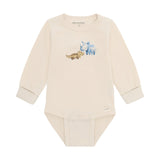 Minymo - Beige body med dyr 114251