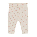 Minymo - Hvide bukser med blomster 114328