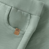 Minymo - Grønne sweatbukser 114337