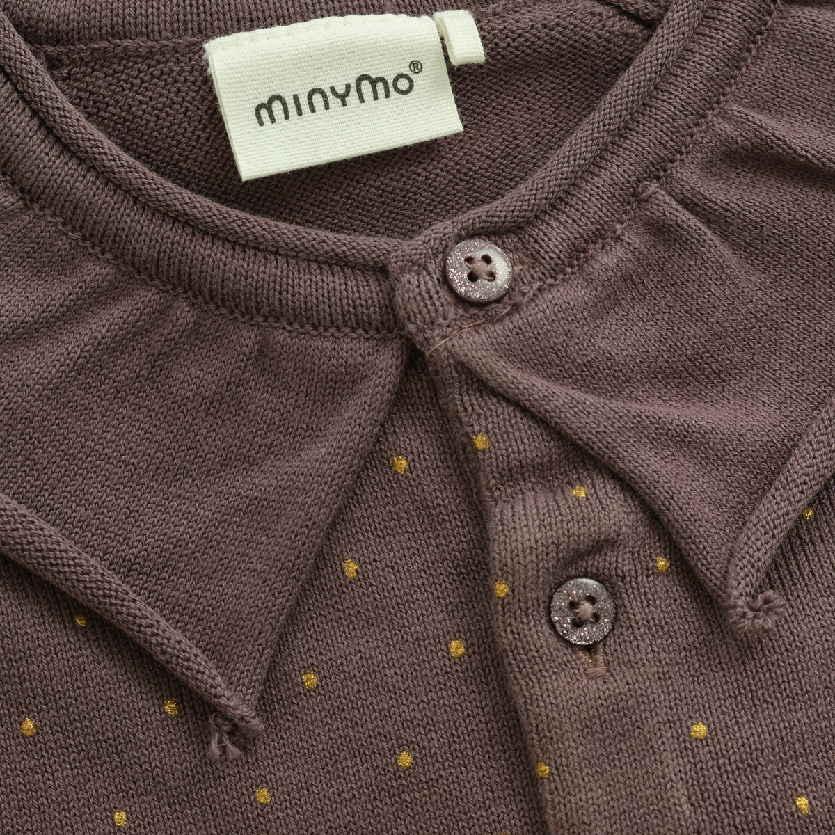 Cardigan Knit - Plum Truffle