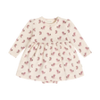 Body Dress LS AOP Sweat - Pink Tint