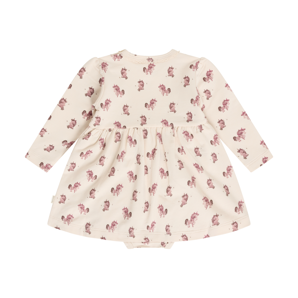 Body Dress LS AOP Sweat - Pink Tint