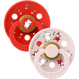 Bibs x Moomin Pacifier Colour 2 pack Dancing Latex Size 2 Candy Apple mix
